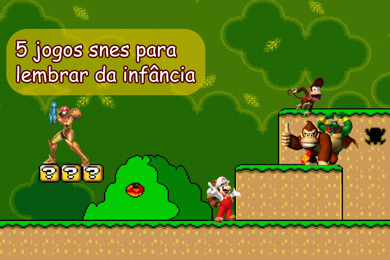 top 5 jogos do snes